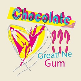 印花矢量图 印烫结合 文字 英文 问号 免费素材