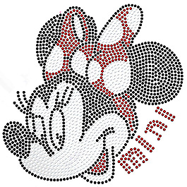 烫钻 米老鼠 米妮 免费素材