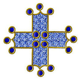 绣花 十字架 免费素材