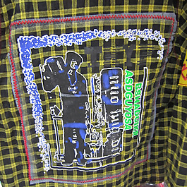 印烫结合 人物 男人 文字 英文 免费素材