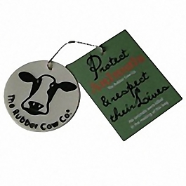 吊牌 文字 英文 奶牛 免费素材