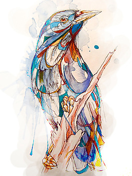 位图 插画 插画师 Abby Diamond 免费素材