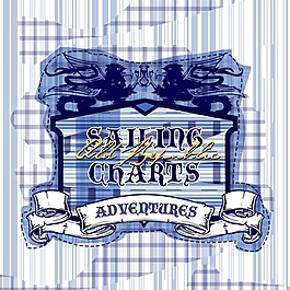 印花矢量图 徽章标记 文字 英文 缎带 免费素材