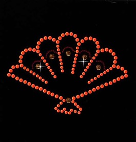 烫钻 扇子 免费素材