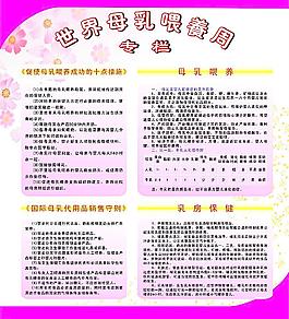 世界母乳喂养周图片