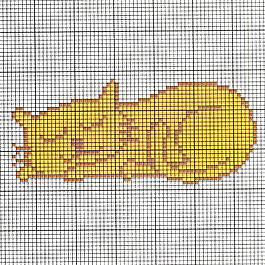 毛衫图案 小猫 毛衣 免费素材