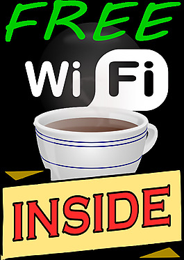 免费WiFi里面