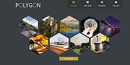 黑色个性蜂窝形状摄影相册