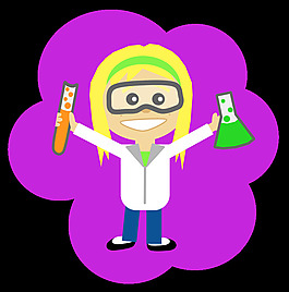 科学的女孩