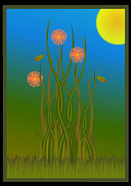 草和花