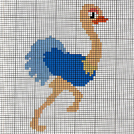 毛衫图案 动物 鸵鸟 毛衣 免费素材