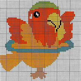 毛衫图案 鸟类 毛衣 免费素材