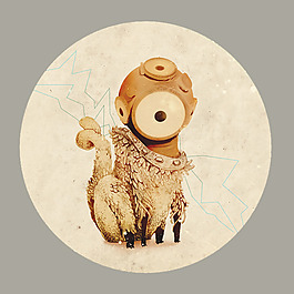 位图 抽象 插画 插画师 Lucas 免费素材