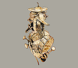 位图 抽象 插画 插画师 Lucas 免费素材