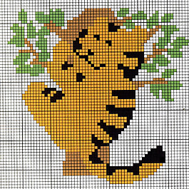 毛衫图案 小猫 毛衣 免费素材