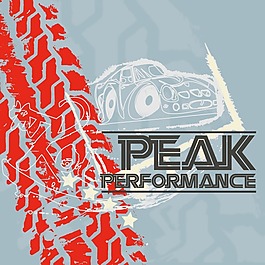 印花矢量图 图文结合 文字 英文 轮胎印 免费素材