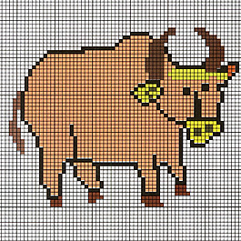 毛衫图案 动物 牛 毛衣 免费素材