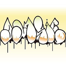 印花矢量图 纯文字 文字 英文 抽象 免费素材