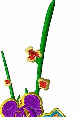 绣花 卡通动物 米老鼠 米奇 家纺 免费素材