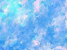 蓝色浪花梦幻背景