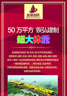 金港国际房地产广告