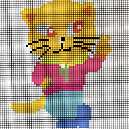 毛衫图案 小猫 毛衣 免费素材