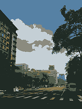 2台北阳光明媚的天气