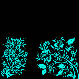 较为古典的花纹