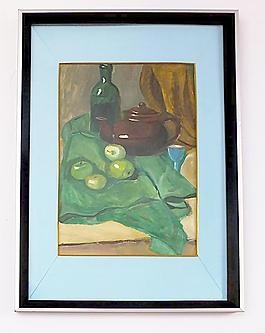 美术展览色彩画作品图片