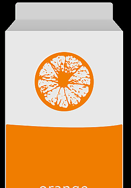 橙汁纸箱