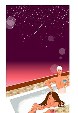看星星的情侣
