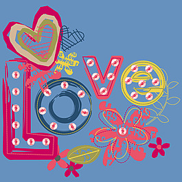 印花矢量图 时尚休闲女装 免费素材