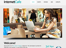 互联网科技公司html5模板
