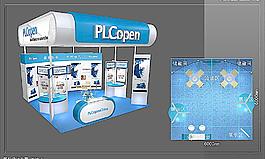 展台效果图图片