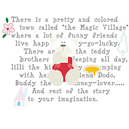 印花矢量图 婴童装印花 卡通动物 动物 文字 免费素材