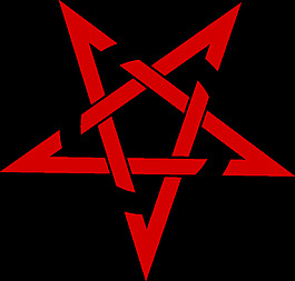 pentagramme红与黑
