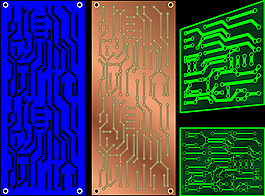 PCB 3彩色电子