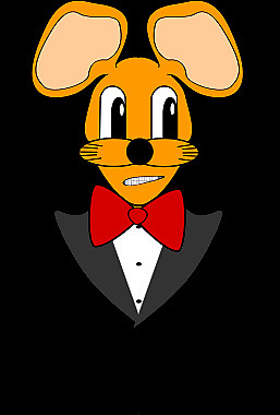 穿着燕尾服的鼠标