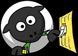 使用一个开关的羊