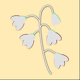 绣的花