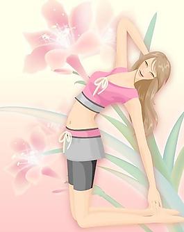 123部分生命运动的美女