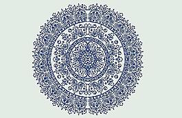 青花瓷底纹