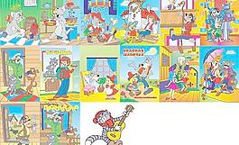 经典的卡通人物