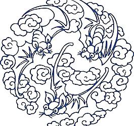 蝙蝠图案