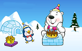 位图 可爱卡通 色彩 彩色 节日喜庆 免费素材