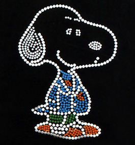 烫钻 动物 SNOOPY 狗 卡通 免费素材