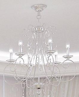 chandelier OR Illuminazione 白银水晶吊灯 吊灯