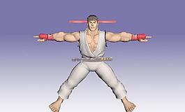 街头霸王四 街霸 Street Fighter IV 隆（Ryu）