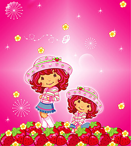 位图 人物 卡通人物 水果 可爱卡通 免费素材