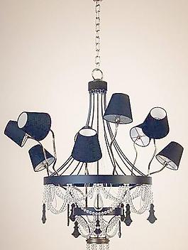 chandelier baga 黑色水晶吊灯 吊灯
